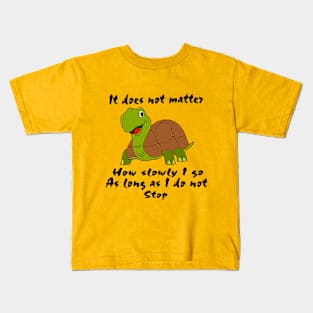 I Do Not Stop Kids T-Shirt